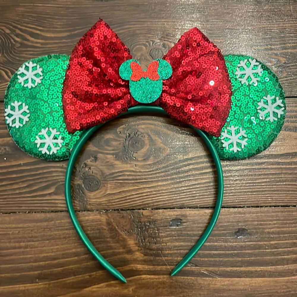 Christmas Minnie Ears